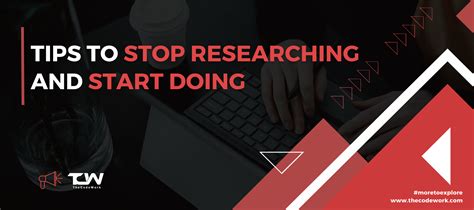 Tips To Stop Researching And Start Doing Thecodework