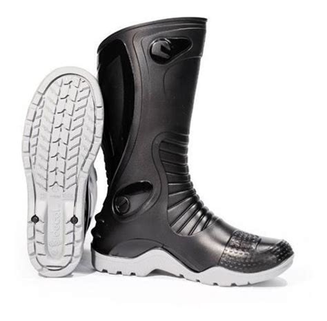 Botas Dakar Motociclistas Caucho Impermeables Lluvia Posot Class