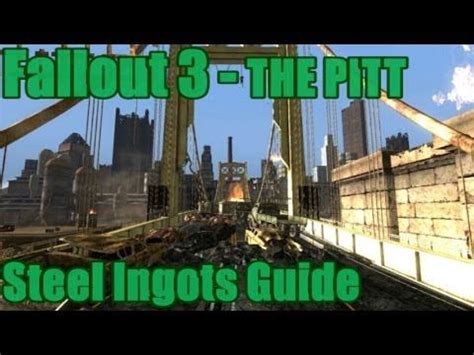 Fallout The Pitt Steel Ingots Guide Dlc Fallout Fallout