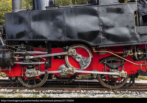 Historische Dampflokomotive Achensee Seebahn Tiro Stock Photo