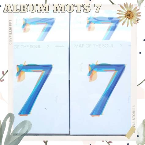 Jual Ready Album Bts Mots 7 Only Sealed Fullset Mots7 Version 1 2 3