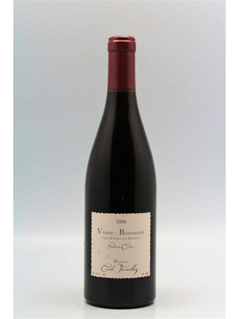 Cécile Tremblay Vosne Romanée 1er cru Les Rouges du Dessus 2008