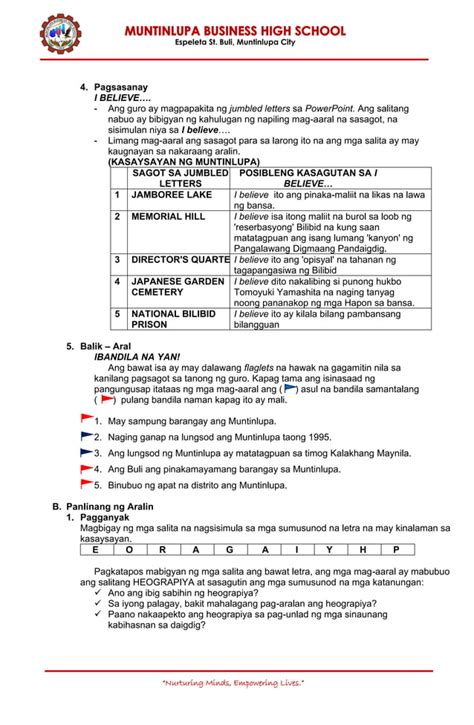 Katuturan At Limang Tema Ng Heograpiya Pdf