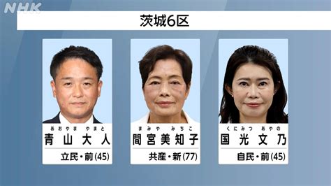 【随時更新】茨城・衆議院選挙 投開票日の最新情報 Nhk