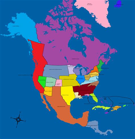Future Earth Political Map