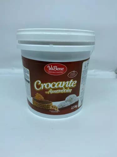 Farofa Crocante De Amendoim 2 5kg Vabene Parcelamento Sem Juros