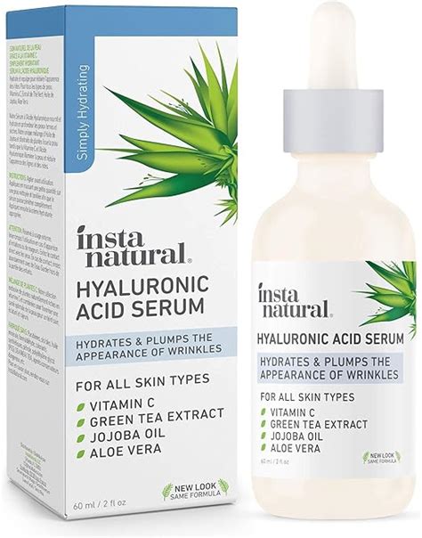 Instanatural S Rum D Acide Hyaluronique Sp Cial Peau S Che Visage