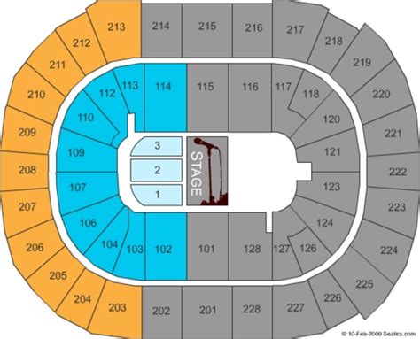 Sap Center Tickets In San Jose California Sap Center Seating Charts