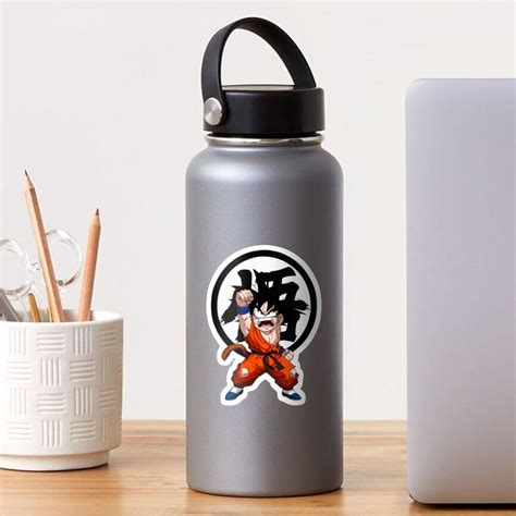 "Funny Kid Goku Angry Face" Sticker by Nodali | Redbubble