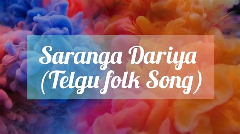 Saranga Dariya Dance Cover Telgu Folk Song Sai Pallavi Love Story