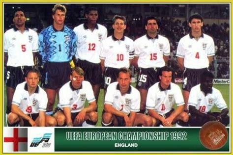 England Team Group For Euro 92 National Football Teams Football