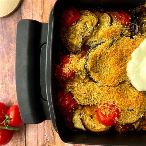 Gratin D Aubergines Et Tomates Cerises All Clad Vente Domicile