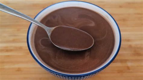 Chocolate Custard Pudding Recipe