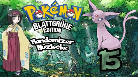 FARBORDEN Pokemon Blattgrün Randomizer Nuzlocke 15 YouTube