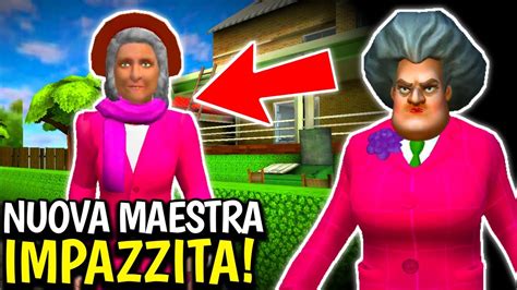 Scary Teacher 3d La Nuova Maestra È Impazzita 😃 [gameplay Ita] Youtube