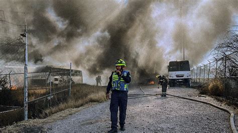 Registran Incendios En Predios Bald Os La Opini N De Santiago