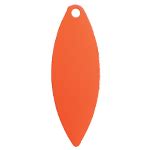 Willowleaf Spinner Blade Sz 3 1 2 ORANGE