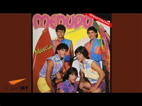 Menudo N O Se Reprima Remasterizado Cover Audio Youtube