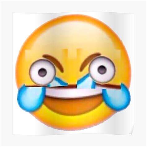 "Cry Laugh Emoji Meme" Poster for Sale by aMemeStore | Redbubble