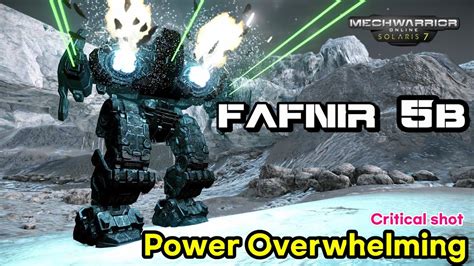 Fafnir B Build Mechwarrior Online Youtube