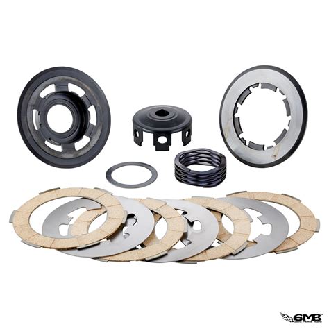 Polini Clutch Kit 1 Spring 4 Plates 3 Disc For Vespa Pts