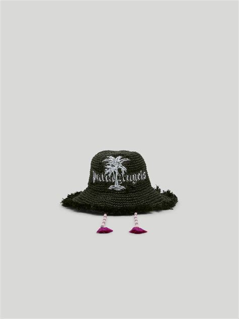 RAFIA HAT - Palm Angels® Official