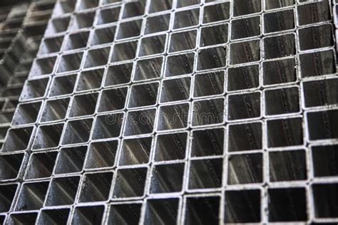 Stainless steel profiles stock photo. Image of closeup - 146389156