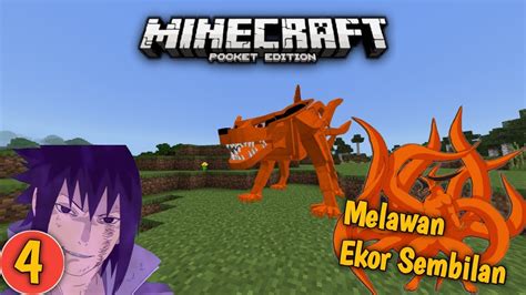 Melawan Ekor Sembilan Dan Mendapatkan Kekuatan Biju Minecraft