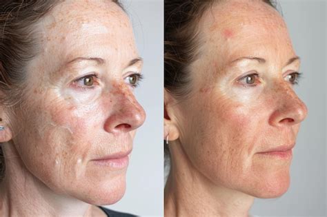 Before And After Biorevitalization Dramatic Skin Improvement In Texture