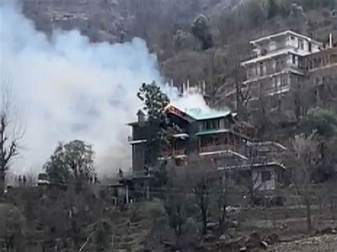 Himachal Pradesh Fire Breaks Out At A House In Kullu District