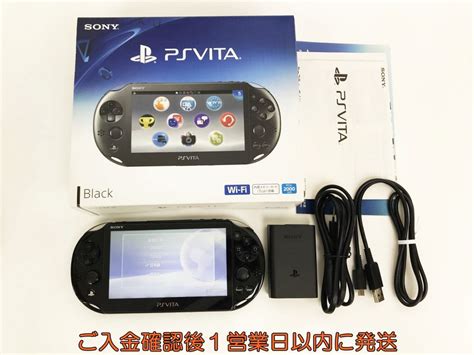 1円 Psvita 本体 セット ブラック Sony Playstation Vita Pch 2000 箱あり 新型 L06 187ka