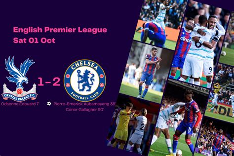 Premier League 2022 23 Crystal Palace Vs Chelsea Data Viz Stats And