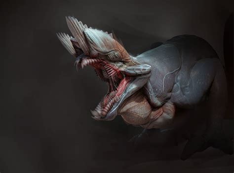 Alien Alligator - Tyler Smith | Creature artwork, Alien creatures ...