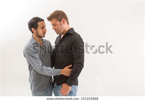 Teasing Gay Couple Stock Photo 151225868 Shutterstock