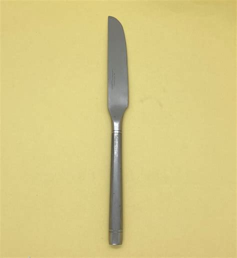 Hampton Silversmiths Ritz Frosted Handle Stainless Flatware Sided