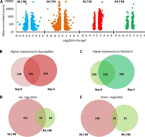 Figure 2 From Different Transcriptional Response Between Susceptible