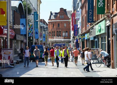 Belfast city centre Stock Photo - Alamy