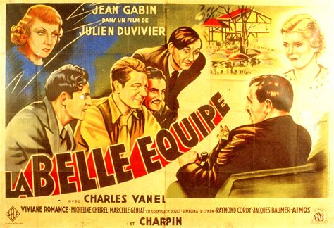 Jaquette Covers La Belle Quipe La Belle Quipe Par Julien Duvivier