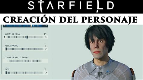 Starfield Menú De Creación Del Personaje Youtube