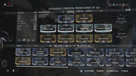 Warframe Test Zum Nekros Prime Und Oberon Prime Vault Nat Games