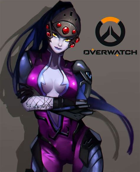 Pin De Overwatch Pictures En Widowmaker Figura Femenina Personajes