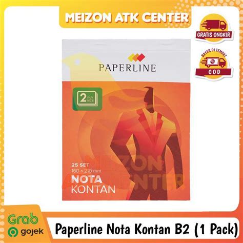 Jual Nota Kontan Paperline Besar 2 Ply Nk B2 Ncr 1 Pack 10 Pcs Di