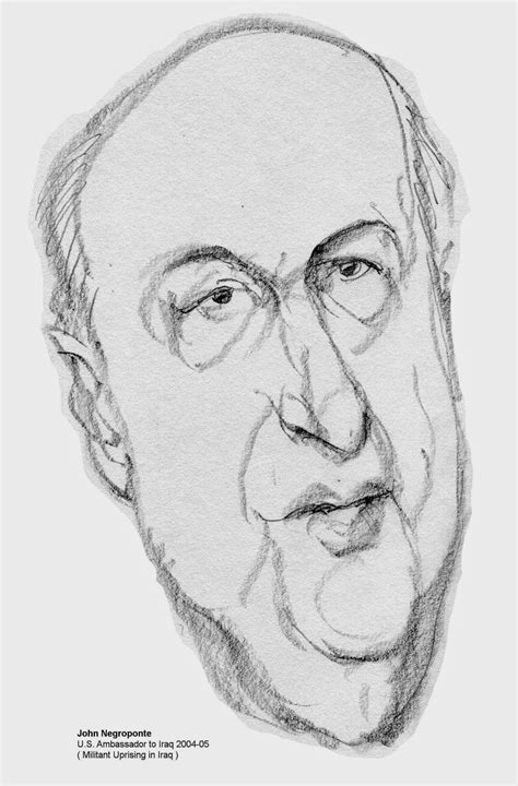 daily drawings: John Negroponte