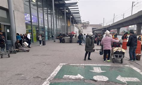 Se Registra Gran Afluencia De Pasajeros En Central De Autobuses