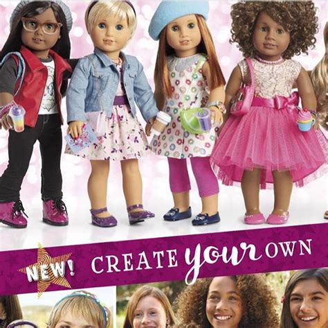 American Girl Create Your Own Dolls!