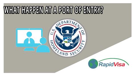 What Happen at a Port of Entry? - RapidVisa®