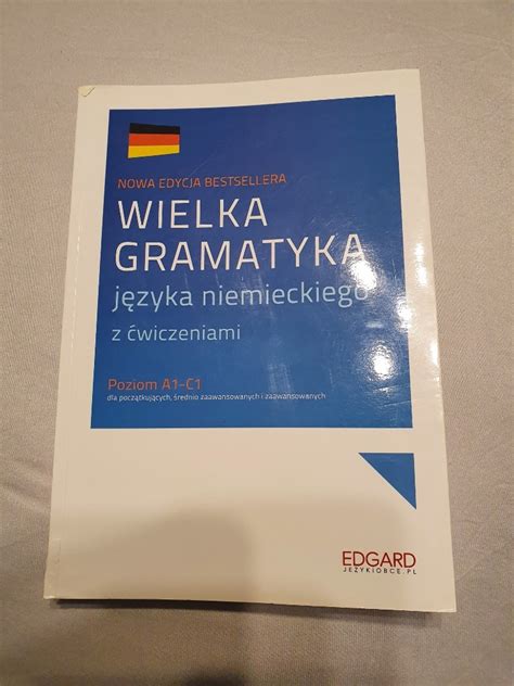 Wielka Gramatyka J Zyka Niemieckiego Z W A C Cz Stochowa Kup