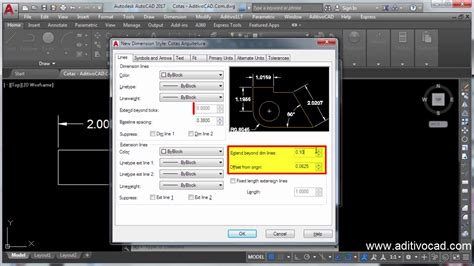 Configurar Cotas De Arquitetura No Autocad Youtube