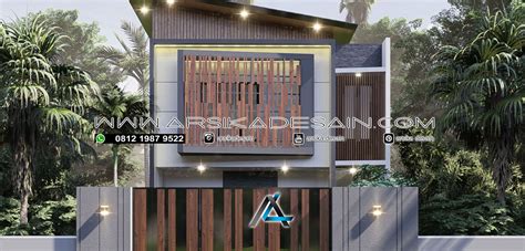 Desain Rumah X Meter Pemilik Bapak Zaky Tangerang Arsika