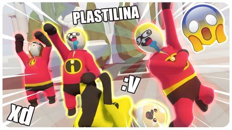 ⚡️ ¡los IncreÍbles 2 En El Mundo De Plastilina 😂💥 Human Fall Flat